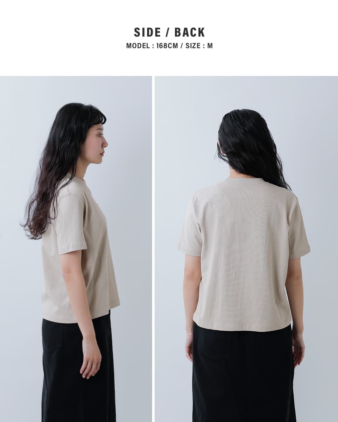 DANTONコットン天竺 半袖Tシャツ