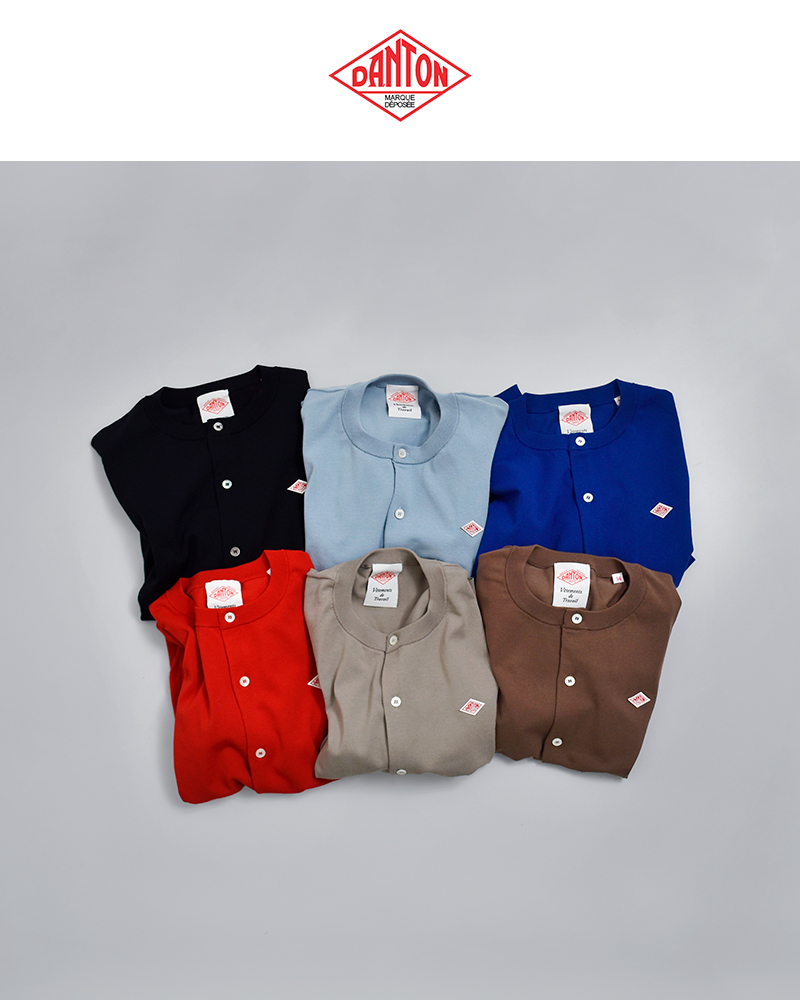 DANTON(ダントン)ハイゲージニットクルーネックカーディガンdt-d0137ysd