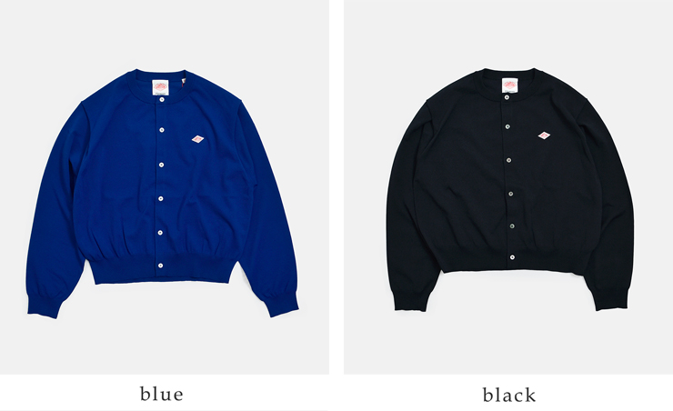 DANTON(ダントン)ハイゲージニットクルーネックカーディガンdt-d0137ysd