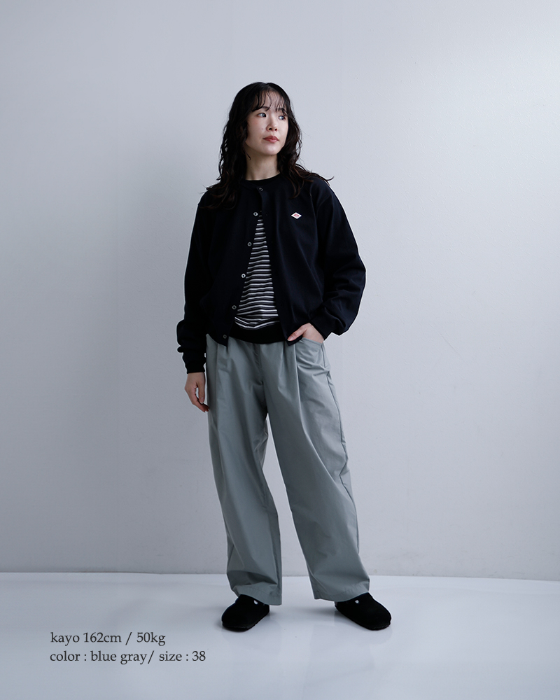 DANTON(ダントン)2タックテーパードイージーパンツdt-e0274sny