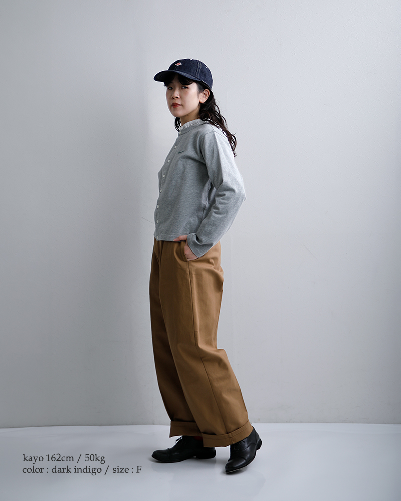 DANTON(ダントン)デニム6パネルキャップdt-h0227ymn