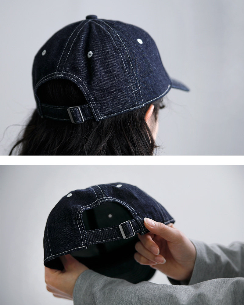 DANTON(ダントン)デニム6パネルキャップdt-h0227ymn