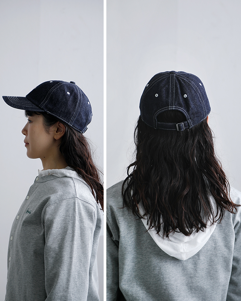 DANTON(ダントン)デニム6パネルキャップdt-h0227ymn