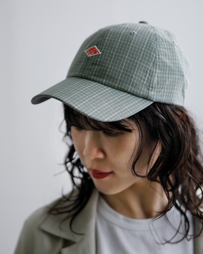 DANTON(ダントン)6Pチェックキャップdt-h0376sby-cws