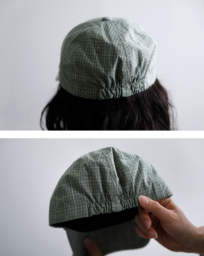 DANTON(ダントン)6Pチェックキャップdt-h0376sby-cws