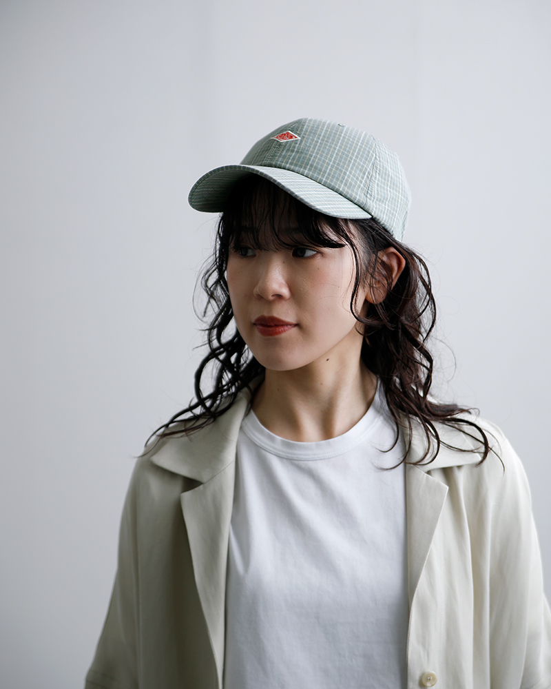 DANTON(ダントン)6Pチェックキャップdt-h0376sby-cws