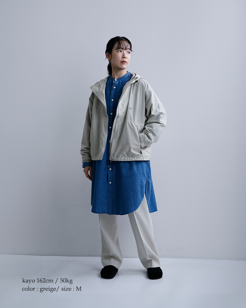 DANTON(ダントン)フーデッドショートジャケットdt-a0674sny-26ss