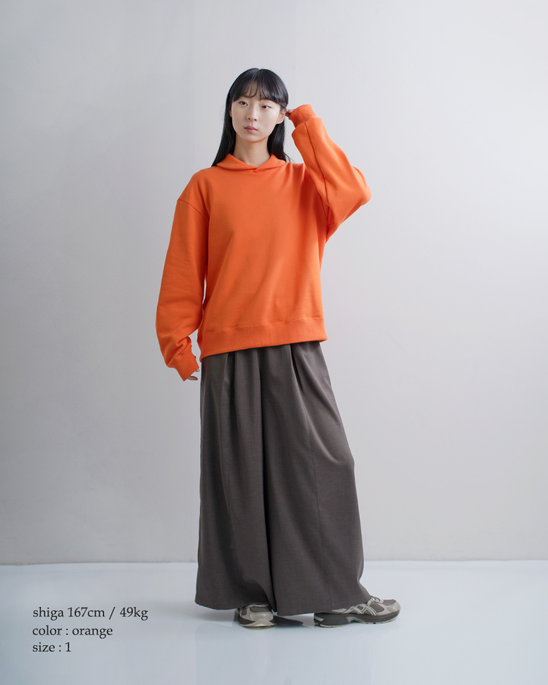 DIGAWEL(ディガウェル)コットンショールカラー長袖スウェットシャツdwaa016