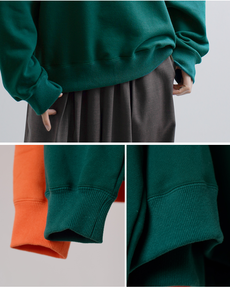 DIGAWEL(ディガウェル)コットンショールカラー長袖スウェットシャツdwaa016