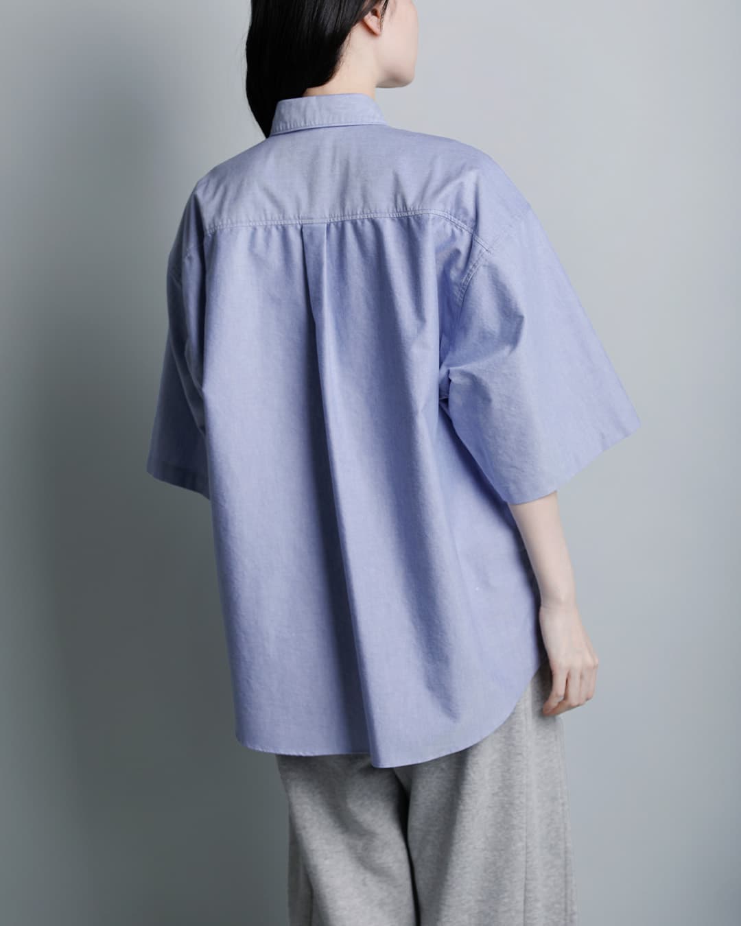 DIGAWELコットン オーバーサイズ 半袖シャツ dwaa035