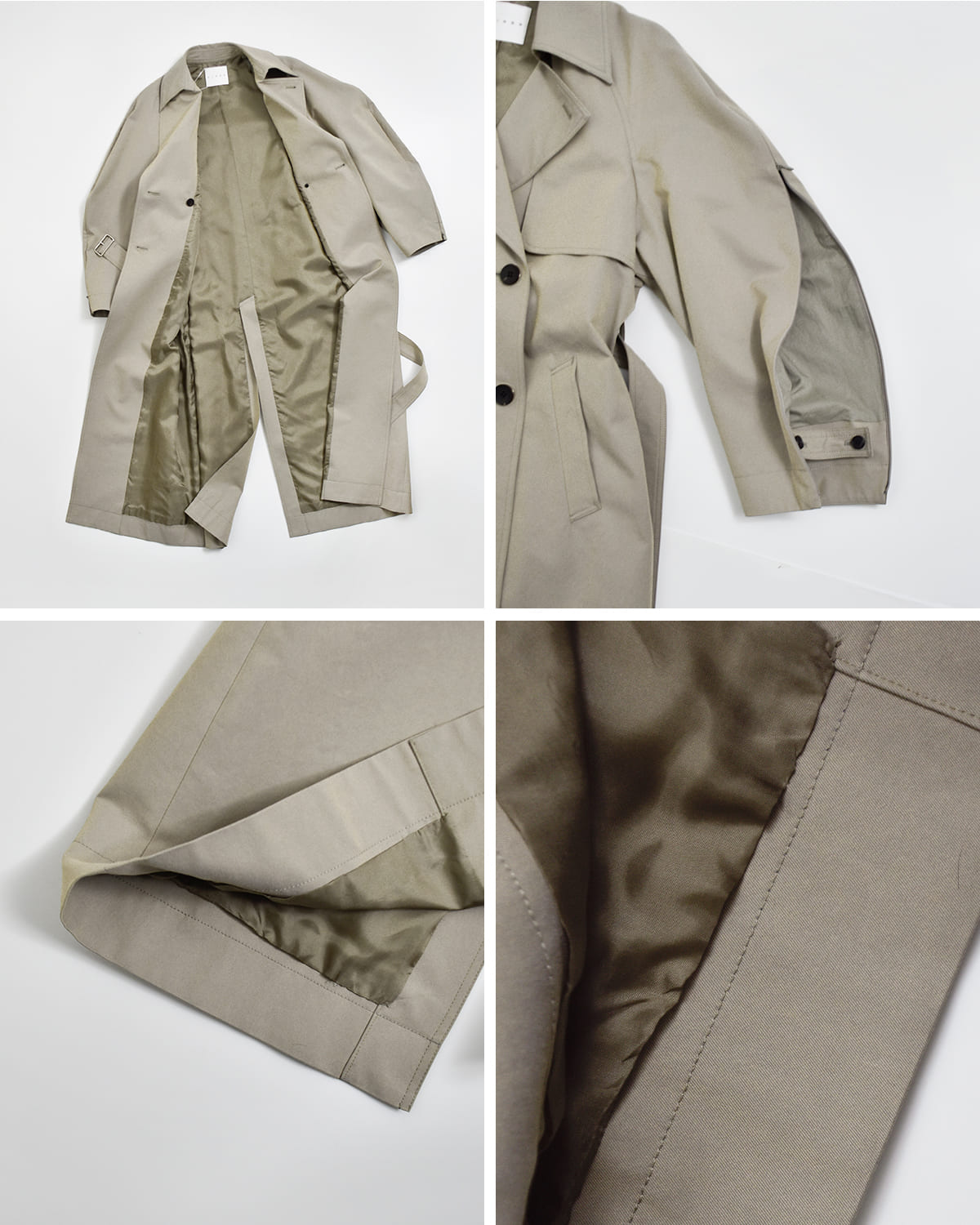 CINOH(チノ)ツイルトレンチコート “enso/円相” e-20-001