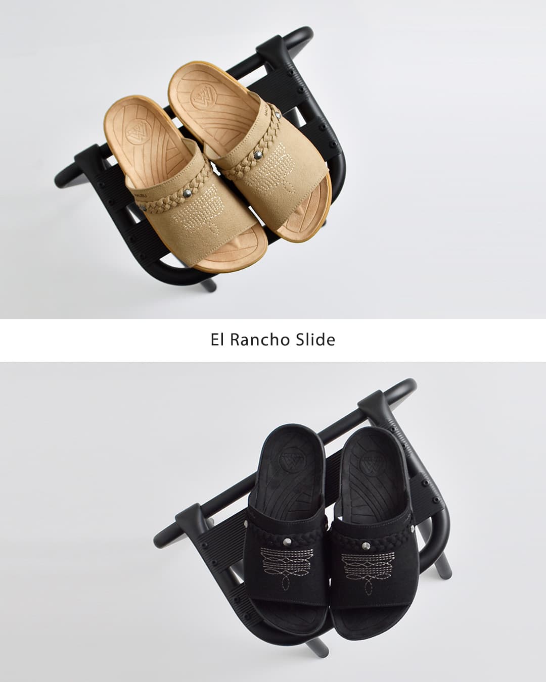 MALIBU SANDALSエルランチョスライド スエードレザー サンダル EL RANCHO SLIDE