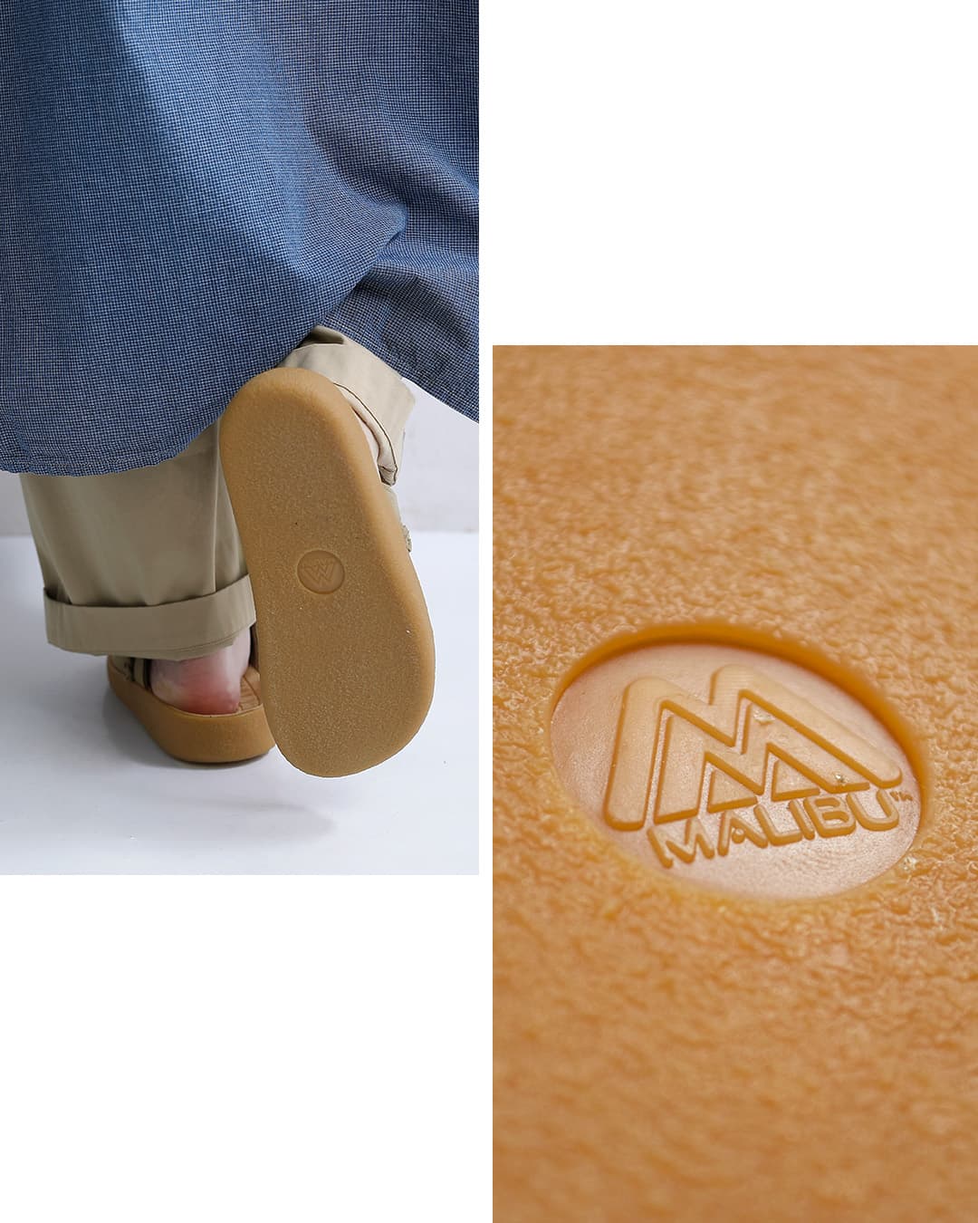 MALIBU SANDALSエルランチョスライド スエードレザー サンダル EL RANCHO SLIDE