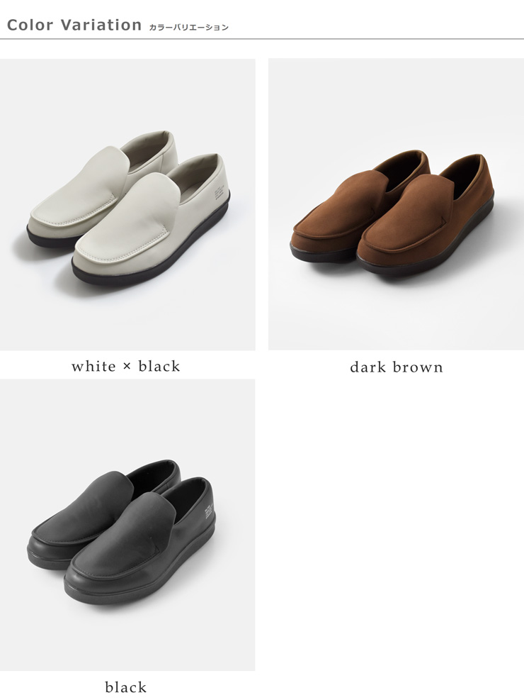 moonstarシンセティックレザーキッチンローファー“PROO”et012