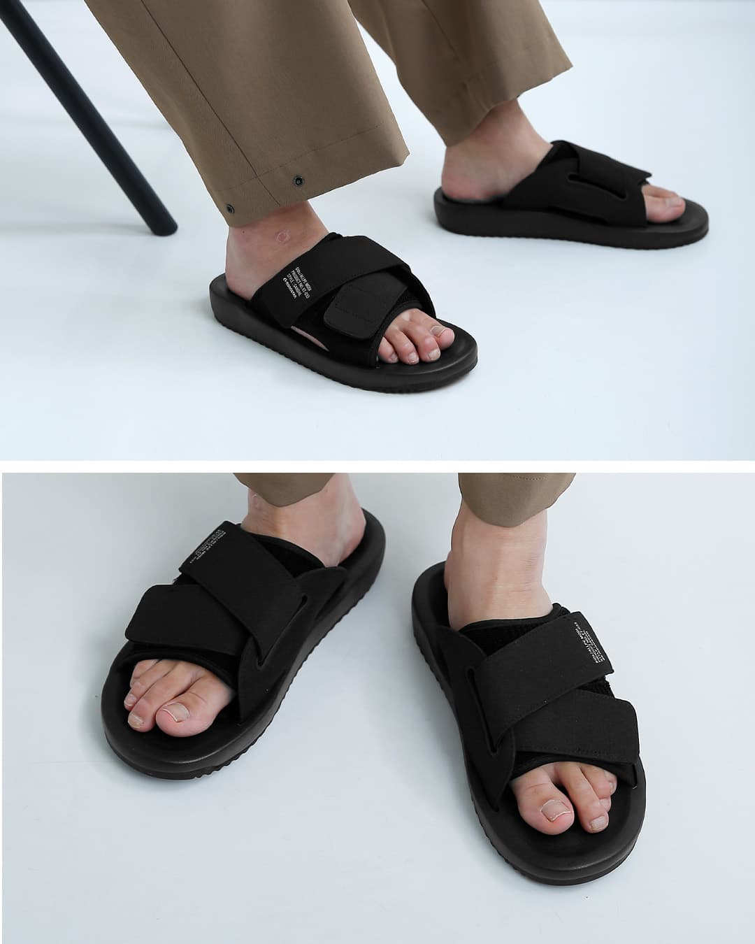 moonstar 810sシンセティックレザー コンフォート サンダル ALLPE MODI et033