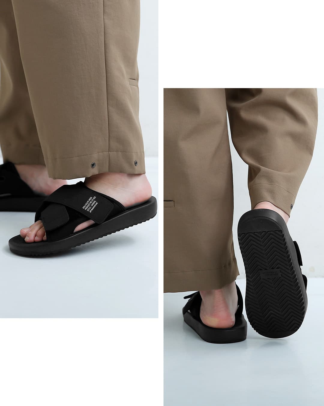 moonstar 810sシンセティックレザー コンフォート サンダル ALLPE MODI et033