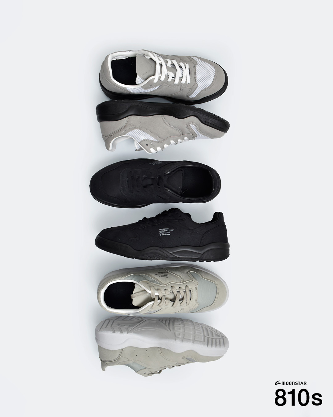 moonstarクレーヴェン ベステックソール コートシューズ CLEVEN et047