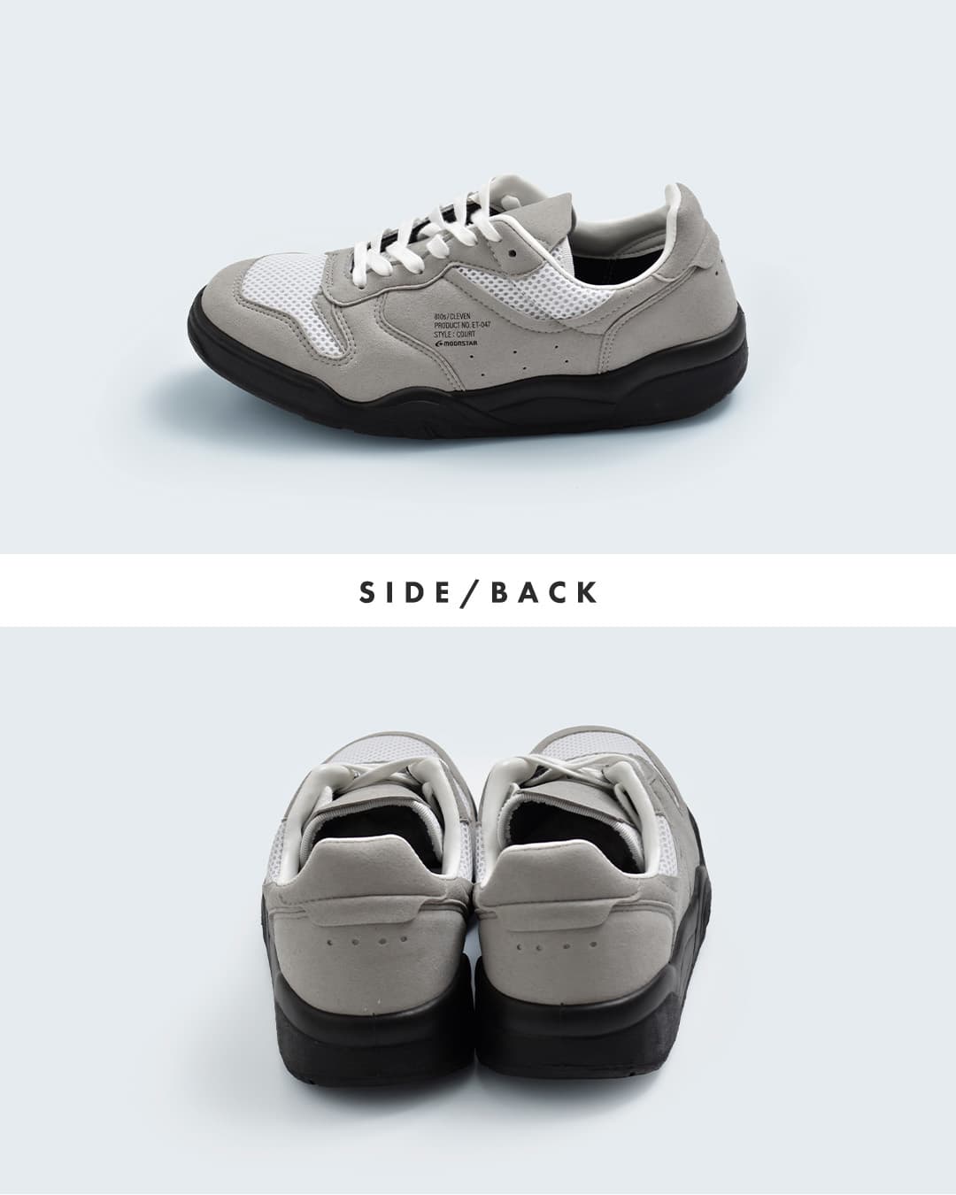 moonstarクレーヴェン ベステックソール コートシューズ CLEVEN et047