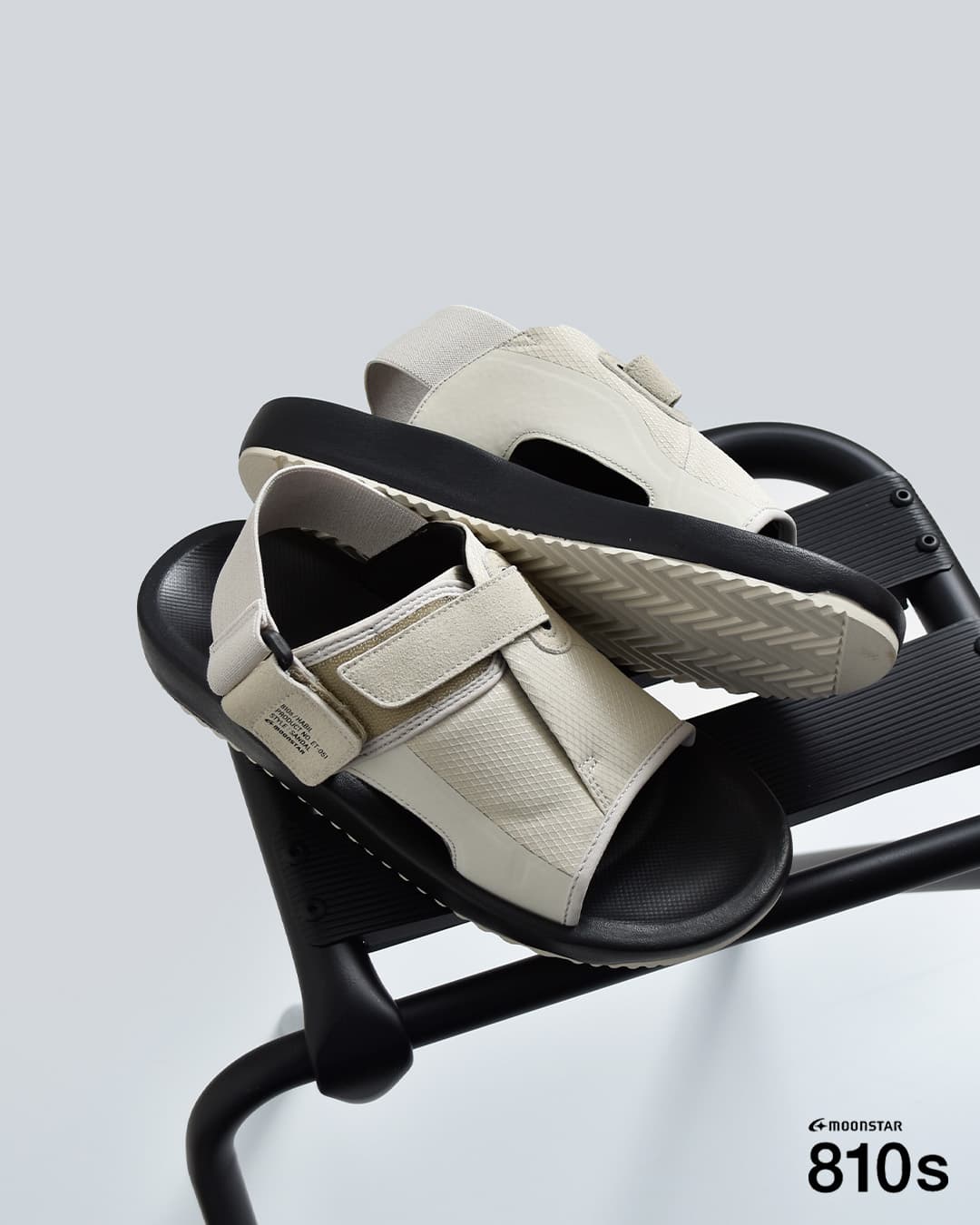 moonstarハビル EVAソール エラスティックバンド サンダル HABIL et051