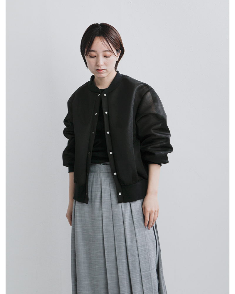 euphoric’(ユーフォリック)シアーダンボールスナップカーディガン“SheerSnapCardigan”eu-ct6101