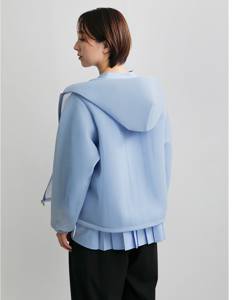 euphoric(ユーフォリック)シアーダンボールパーカー“SheerParka”eu-ct6102