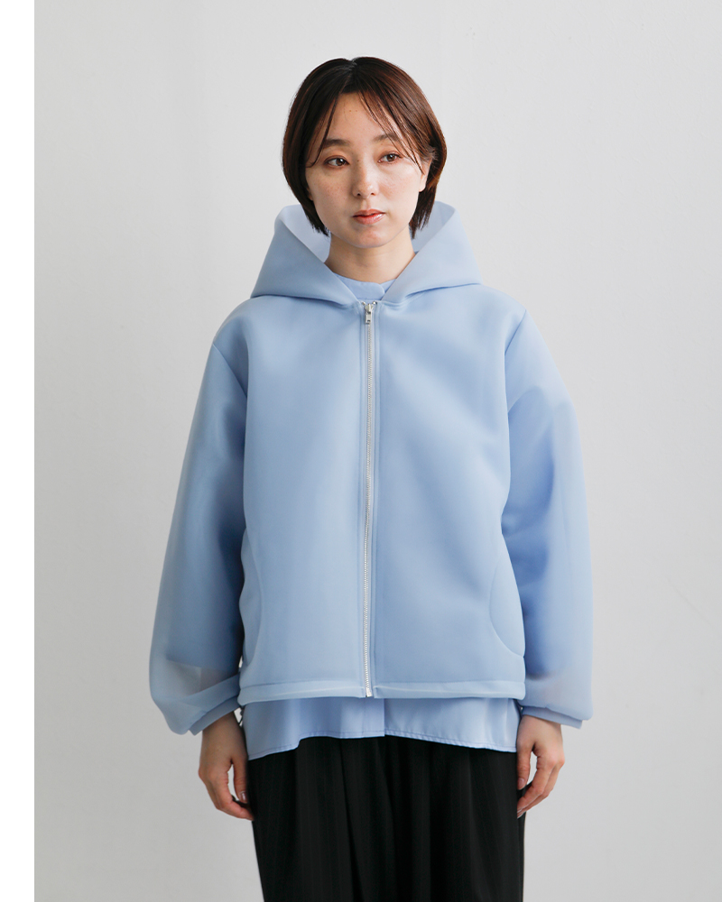 euphoric(ユーフォリック)シアーダンボールパーカー“SheerParka”eu-ct6102