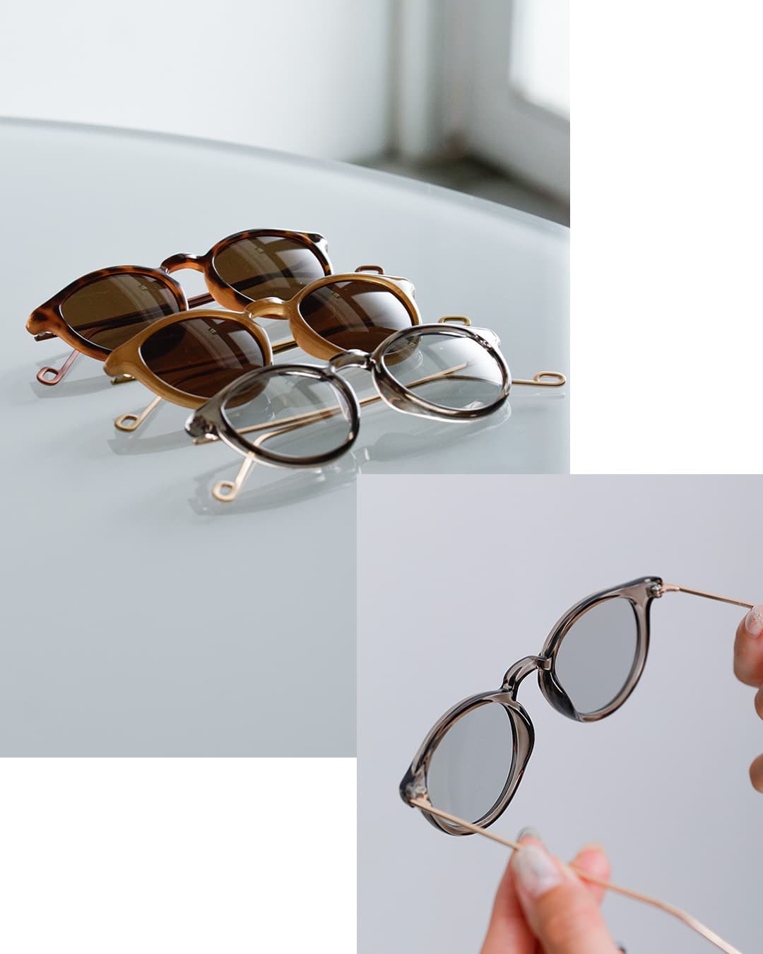 CiqiUVカット ボスリントンサングラス“Evans” evans-5500