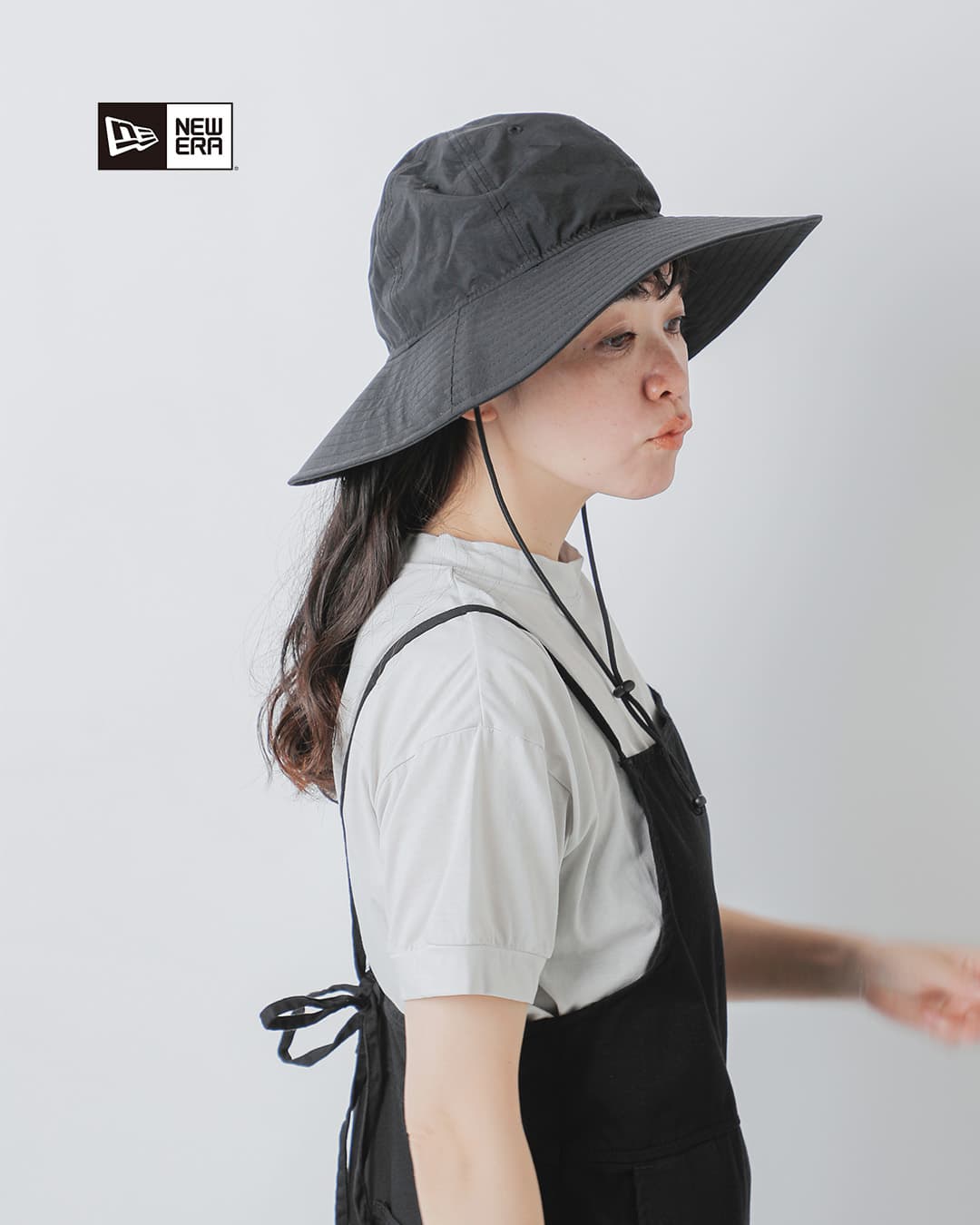 NEW ERAエクスプローラー ワイド ブリム ナイロン ハット exp-wide-brim