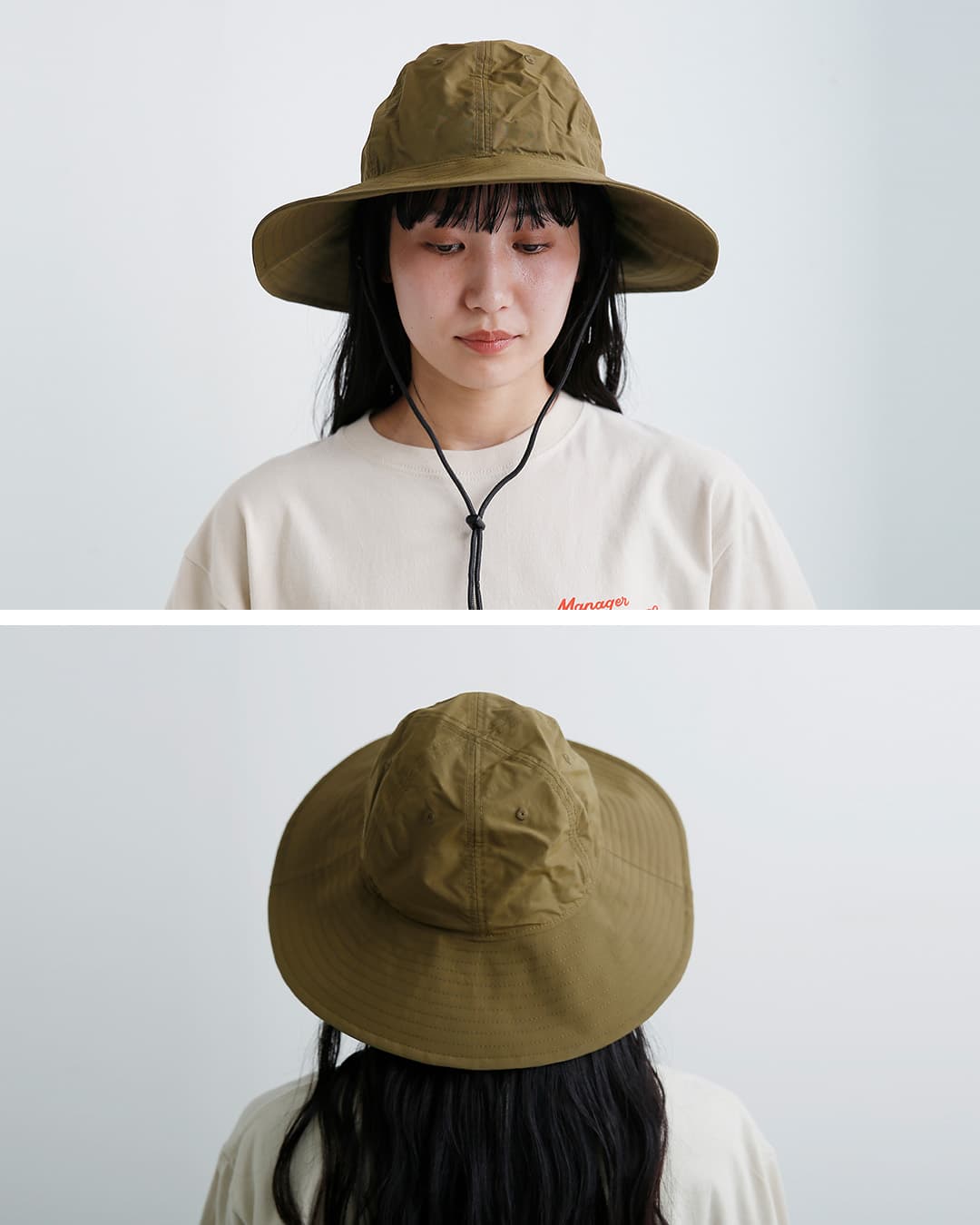 NEW ERAエクスプローラー ワイド ブリム ナイロン ハット exp-wide-brim