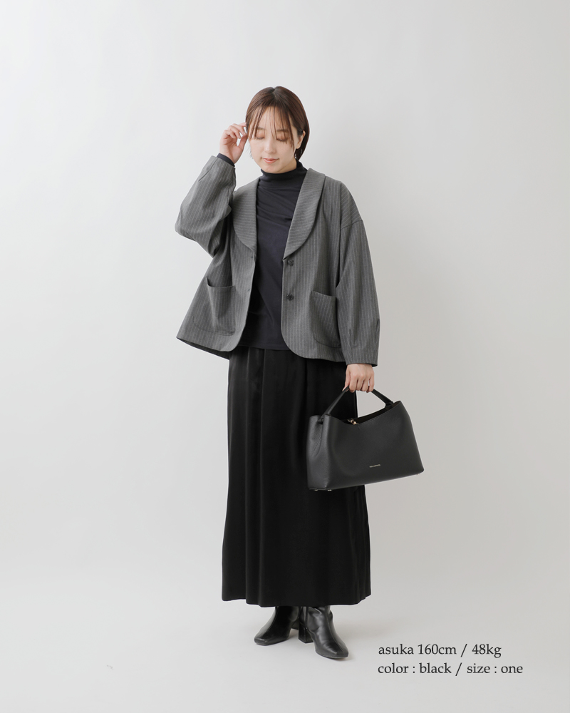 FEEL AND TASTE(フィールアンドテイスト)ボンディングレザーショルダーバッグboatf211b501