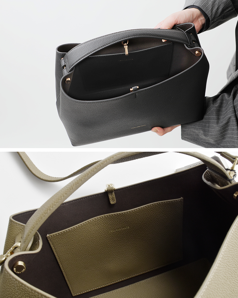 FEEL AND TASTE(フィールアンドテイスト)ボンディングレザーショルダーバッグboatf211b501