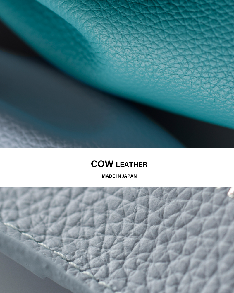 FEEL AND TASTEレザー サイドタック ショルダーバッグ “Plie S” f211f111