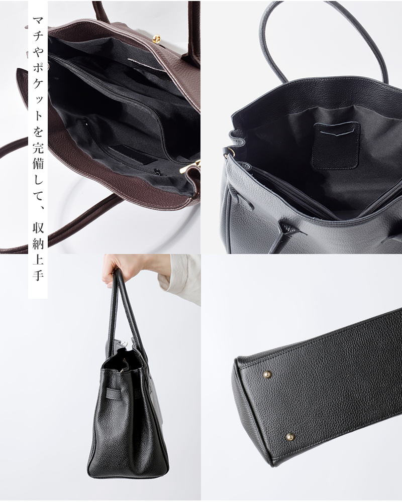 AULENTTI(オウレンティ)レザー2wayショルダーバッグfb-05600-do