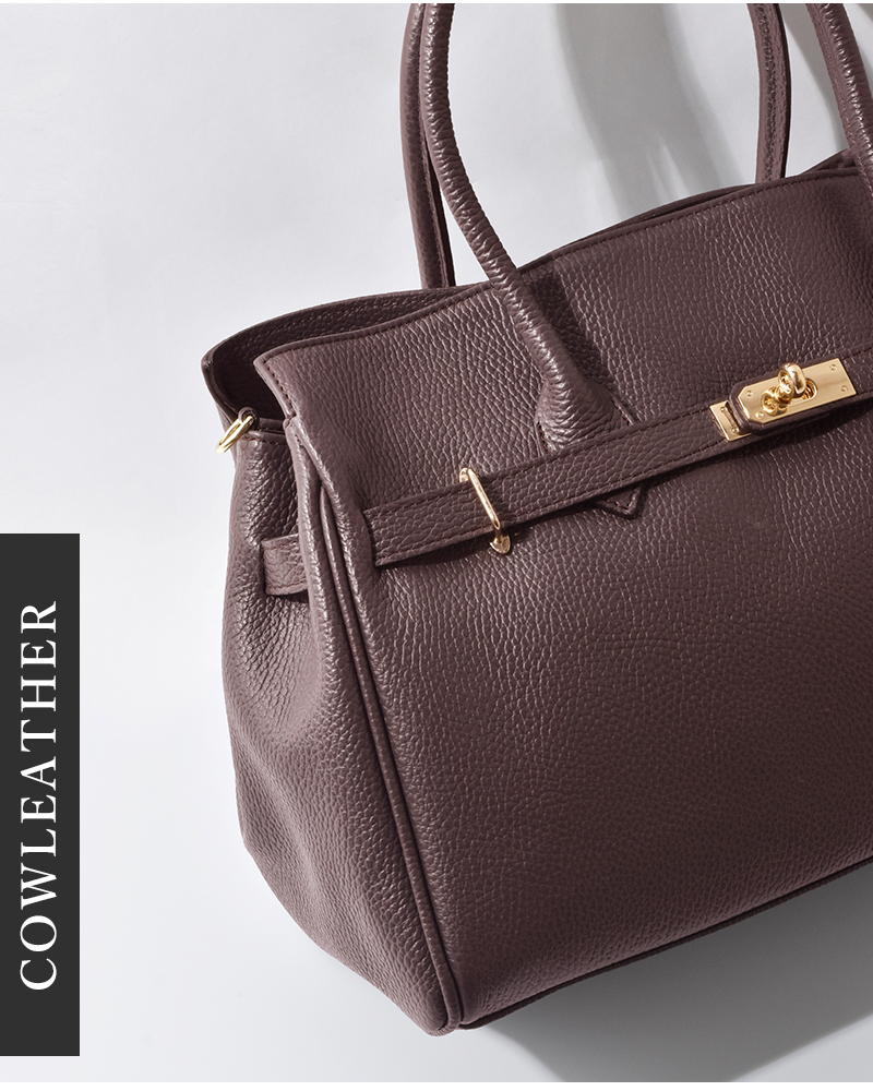 AULENTTI(オウレンティ)レザー2wayショルダーバッグfb-05600-do