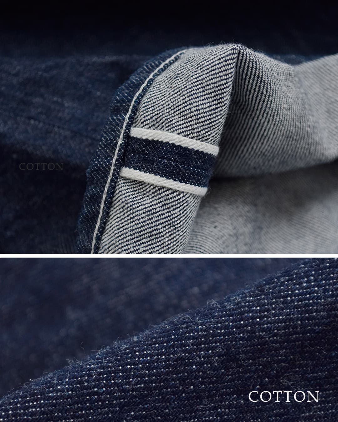 FIR MUMインディゴコットン コモンセルビッチデニムパンツ fk-fr5002dm