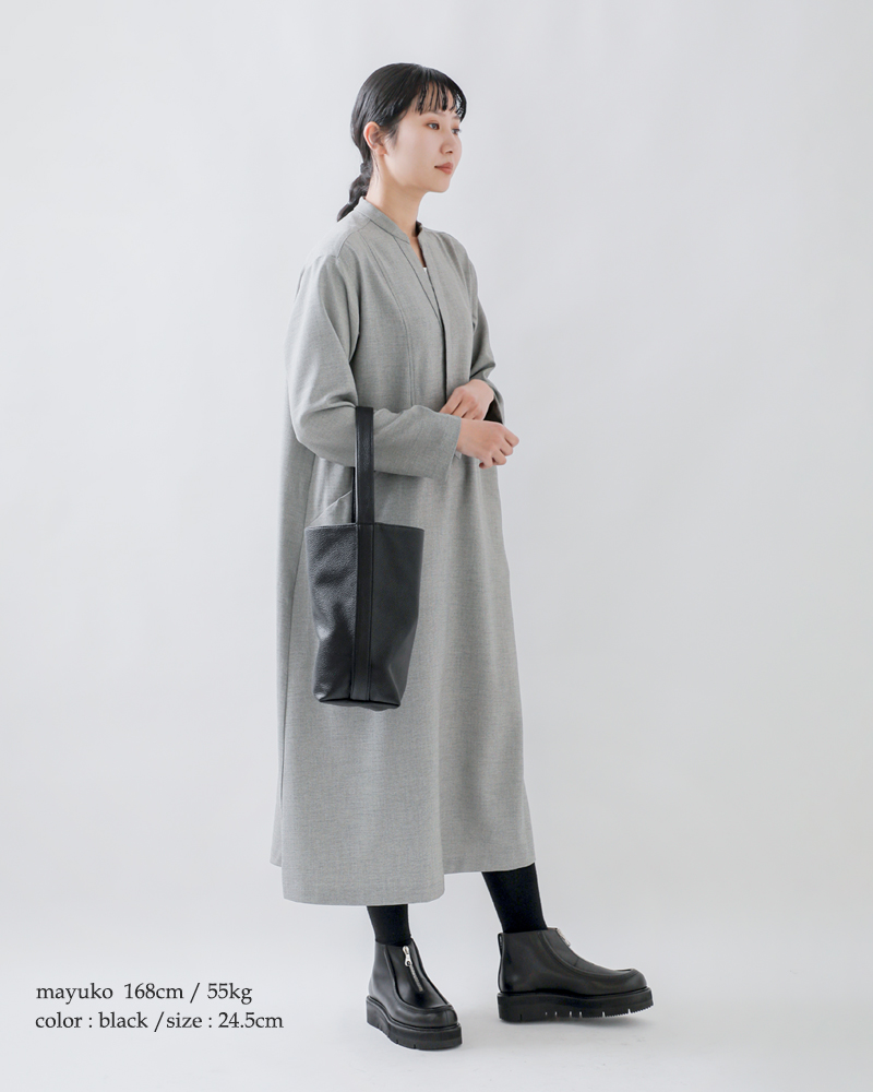 BEAUTIFUL SHOES�X�e�A���U�[ �t�����g �W�b�v ���J�V�� frontzip-moccasin