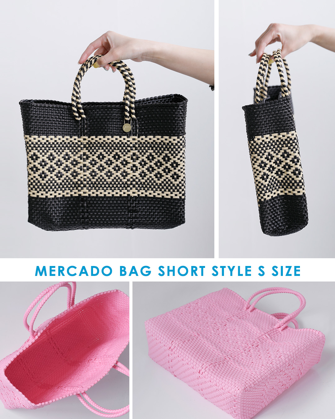 Letra(レトラ)メルカドバッグ ショートスタイル Sサイズ “FRUTA / MIMOSA” fru-mim-sh-s