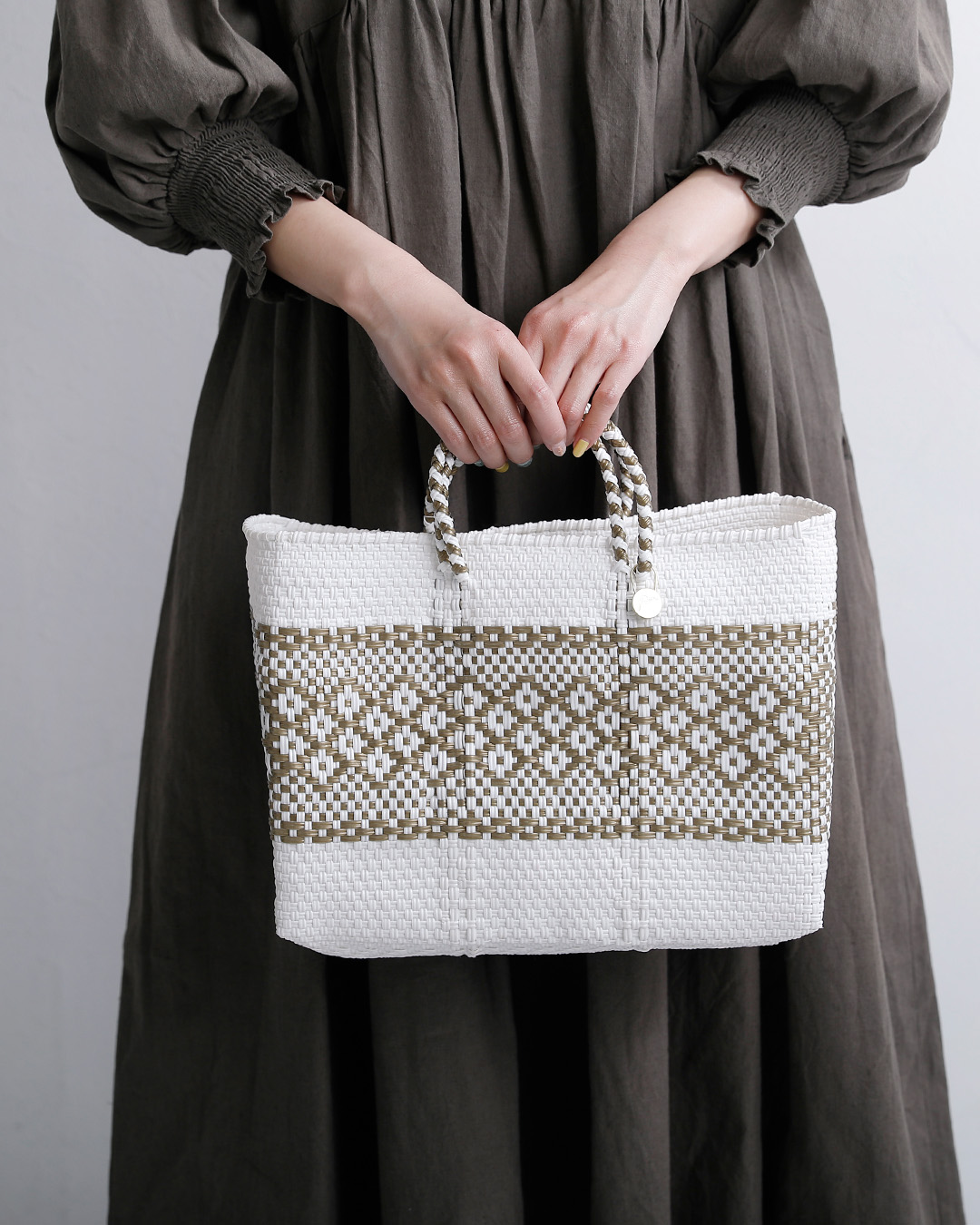 Letra(レトラ)メルカドバッグ ショートスタイル Sサイズ “FRUTA / MIMOSA” fru-mim-sh-s