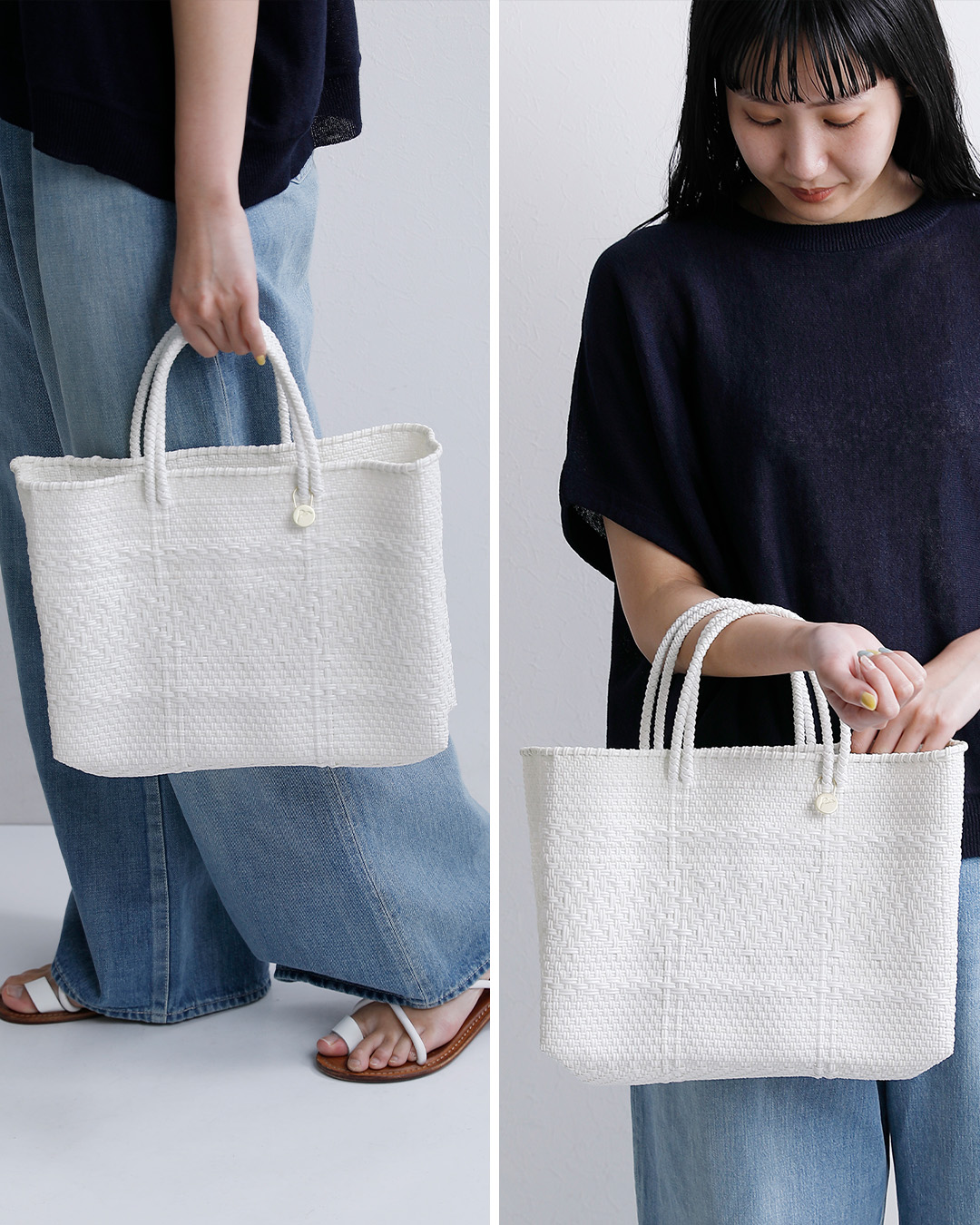 Letra(レトラ)メルカドバッグ ショートスタイル Sサイズ “FRUTA / MIMOSA” fru-mim-sh-s