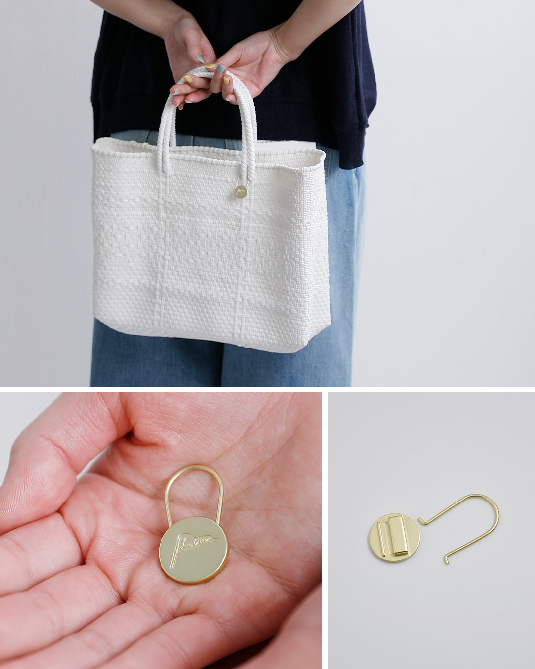 Letra(レトラ)メルカドバッグ ショートスタイル Sサイズ “FRUTA / MIMOSA” fru-mim-sh-s