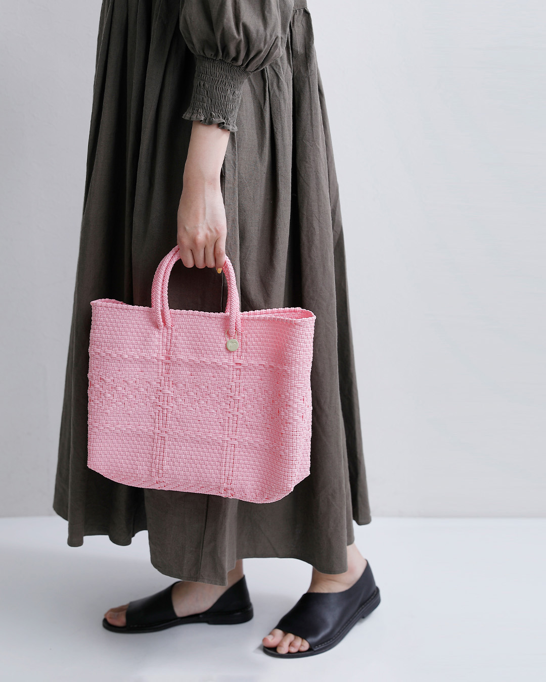 Letra(レトラ)メルカドバッグ ショートスタイル Sサイズ “FRUTA / MIMOSA” fru-mim-sh-s