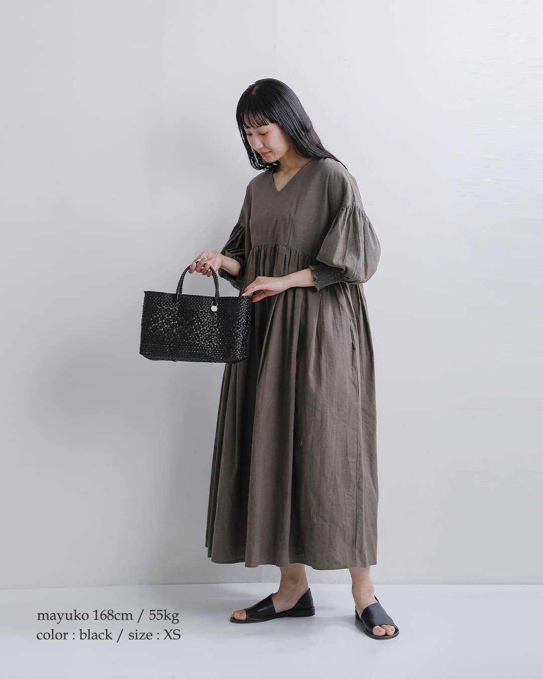 Letra(レトラ)メルカドバッグ ショートスタイル XSサイズ “FRUTA / MIMOSA” fru-mim-sh-xs