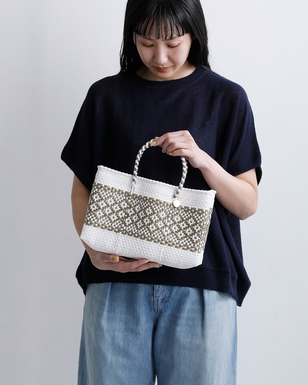 Letra(レトラ)メルカドバッグ ショートスタイル XSサイズ “FRUTA / MIMOSA” fru-mim-sh-xs