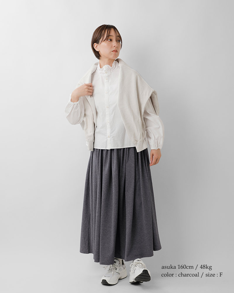 g(グラム)UVカットギャザースカートg-641