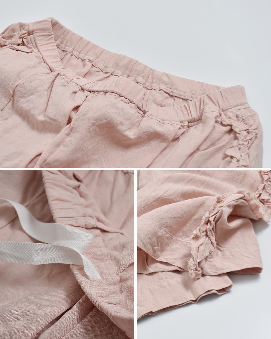 Gauzeリネンビスコース ビビアン パンツ LINEN VISCOSE VIVIENNE PANTS g1106
