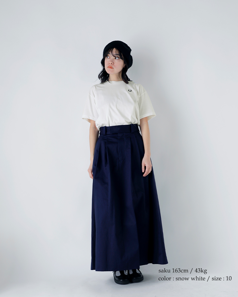 FRED PERRYコットン クルーネック 半袖 Tシャツ Crew Neck T-Shirt g1142