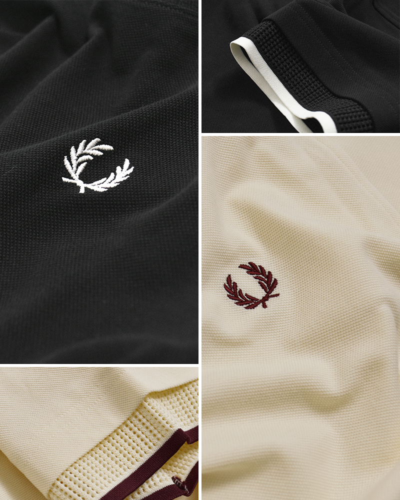 FRED PERRY(フレッド ペリー)メッシュ カフ ピケ 半袖Tシャツ MESH CUFF PIQUE T-SHIRT g2167