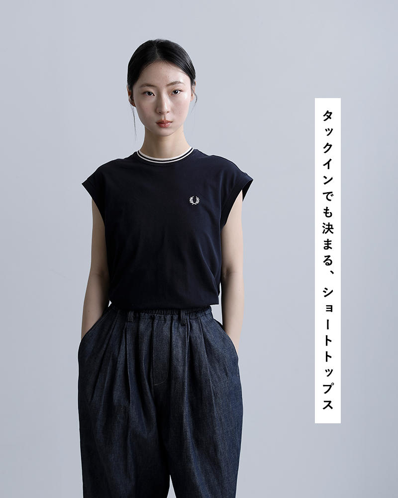 FRED PERRYシアー ティップド ピケTシャツ SHEER TIPPED PIQUE T-SHIRT g2175