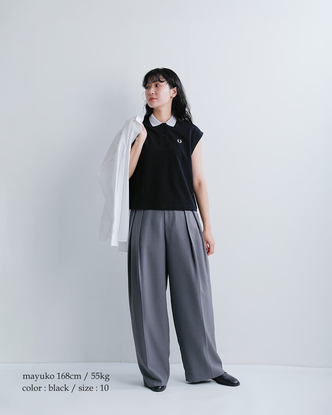 NEW]FRED PERRY フレッド ペリー メッシュカラー ポロシャツ MESH
