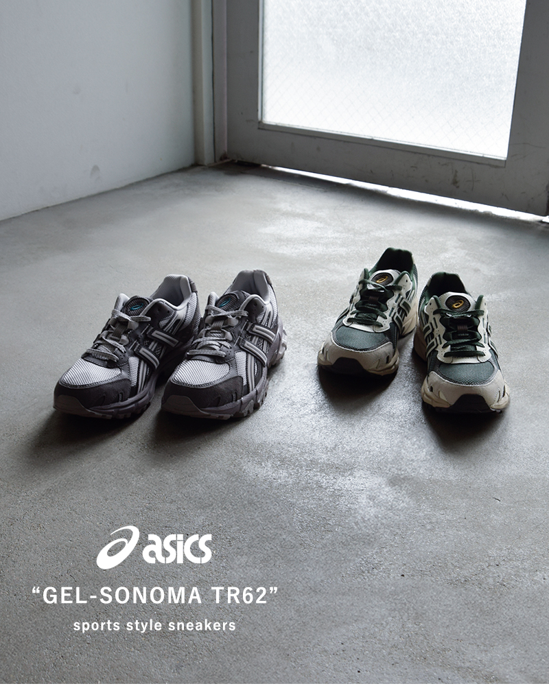 ASICS(アシックス)ゲルソノマスポーツスタイルスニーカーGEL-SONOMATR62gel-sonomatr62